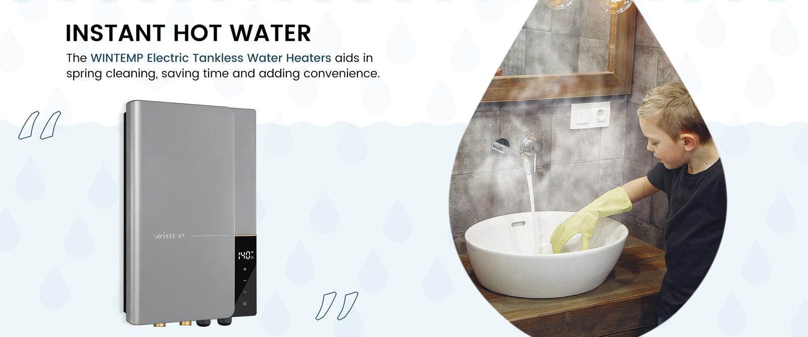 Spring Cleaning Your Home's Hot Water System: Refresh with Wintemp's Tankless Electric Water Heaters