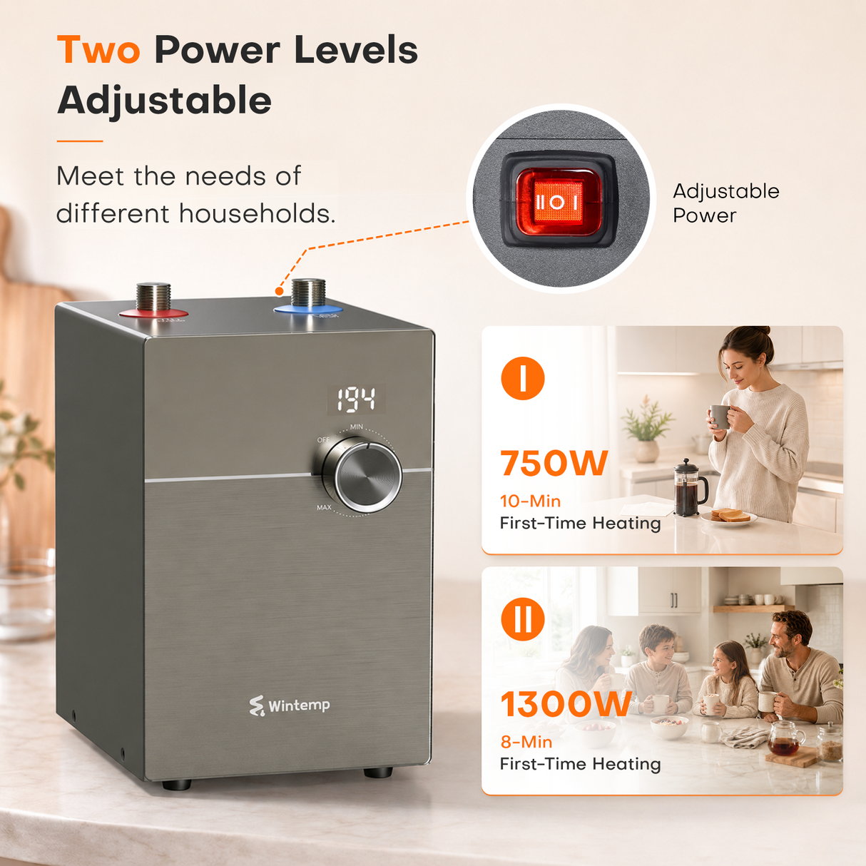 Axis Hot Pro Under-Sink Instant Hot Water Dispenser