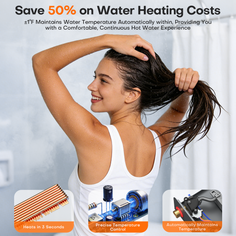 WM18 Plus Smart Tankless Electric Water Heater