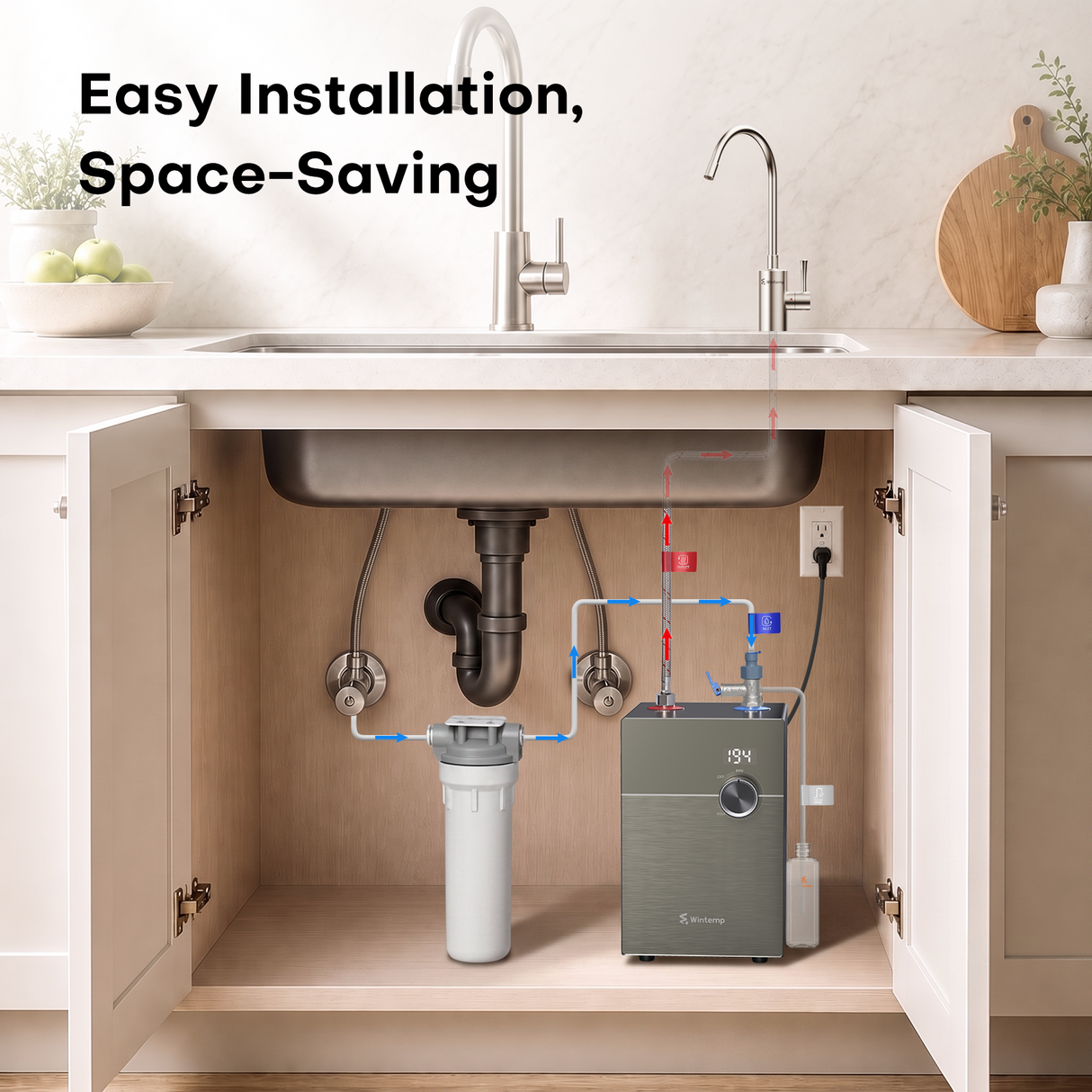 Axis Hot Pro Under-Sink Instant Hot Water Dispenser