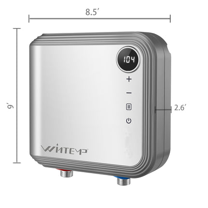 KFU65 Sliver---240V / 6.50 kW Point-of-Use Electric Tankless Water Heater