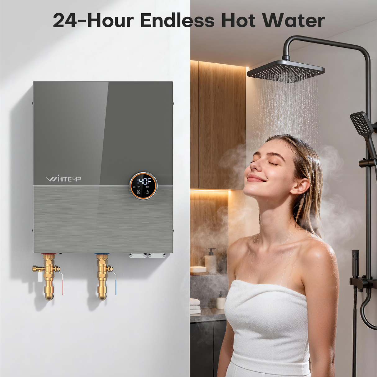 WM36 Plus Smart Whole-House Tankless Electric Water Heater