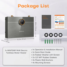 WM09 Plus Smart Point-of-Use Tankless Electric Water Heater